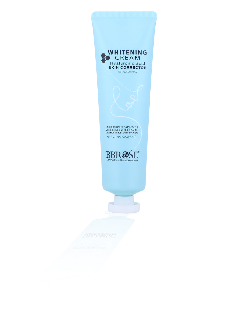 Hyaluronic Acid Whitening Cream – Moisturizing Skin Corrector for Body & Sensitive Areas