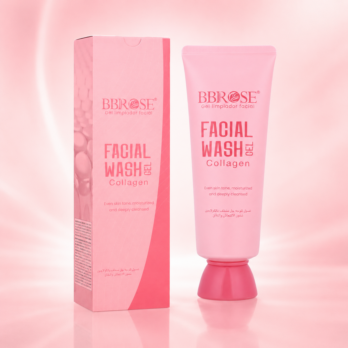 Collagen Facial Wash Gel – Deep Cleansing & Moisturizing Face Cleanser for All Skin Types