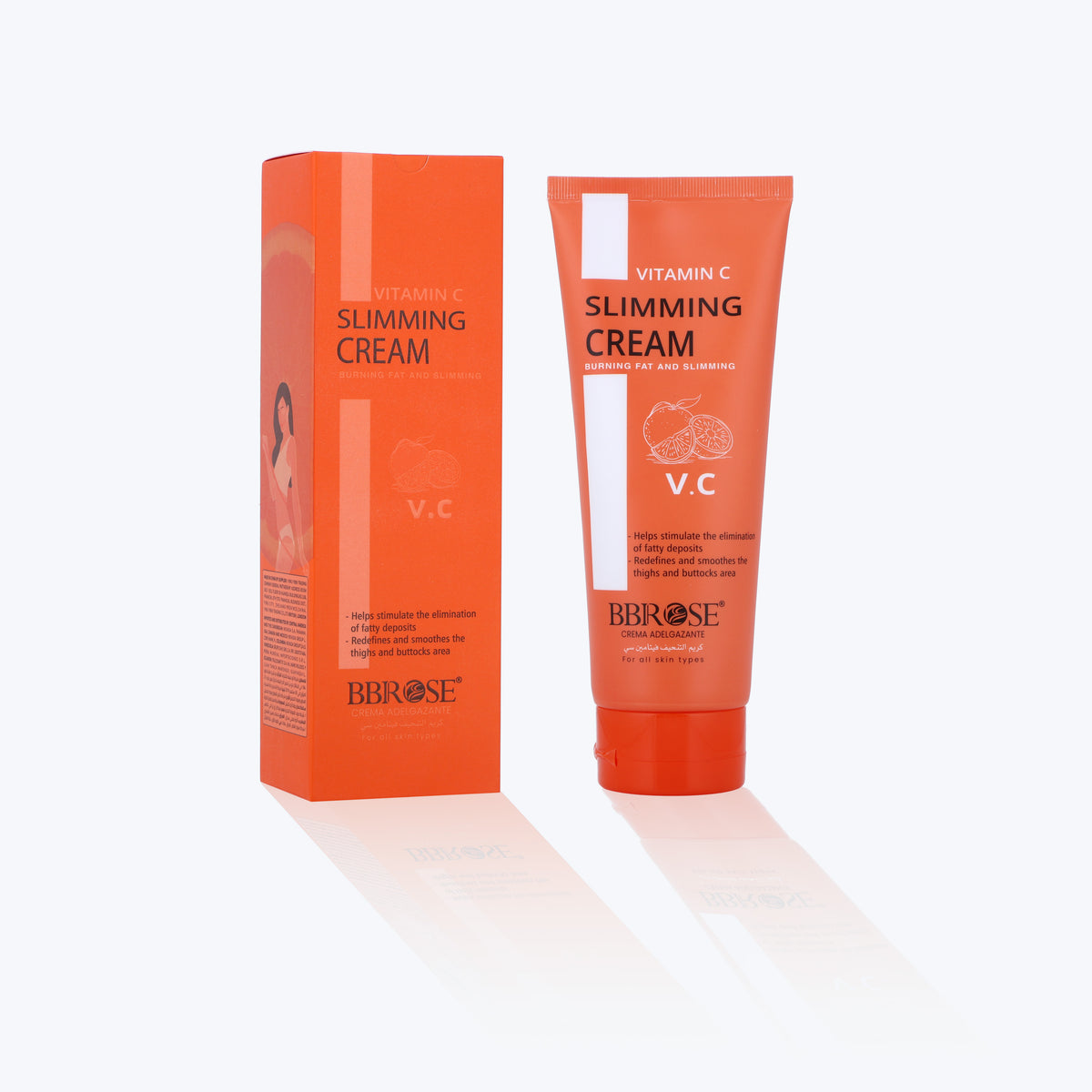 BBROSE Vitamin C Slimming Cream – Smoothing Body Care for Thighs & Buttocks