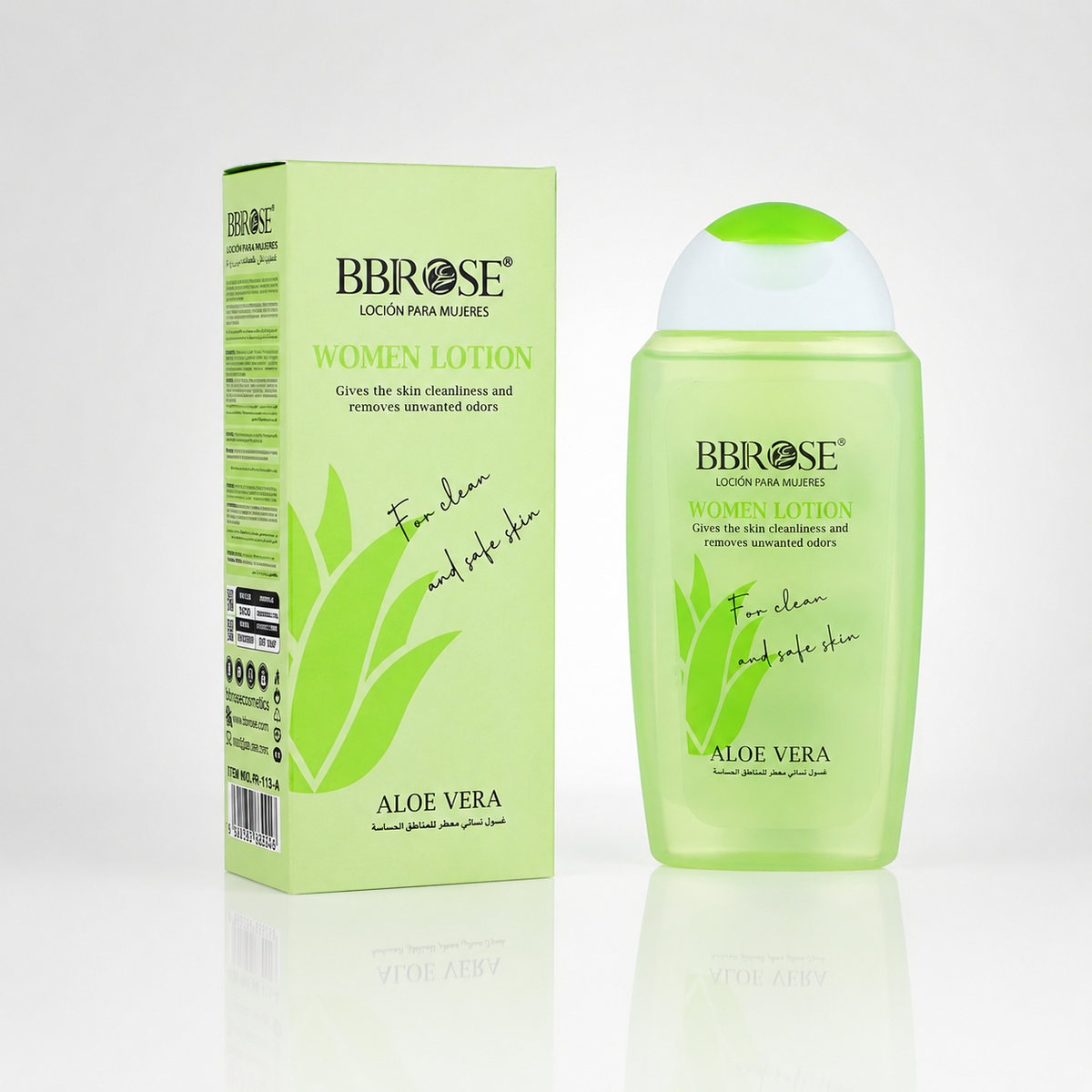BBROSE Aloe Vera Women’s Intimate Cleansing Lotion – Freshness & Odor Care