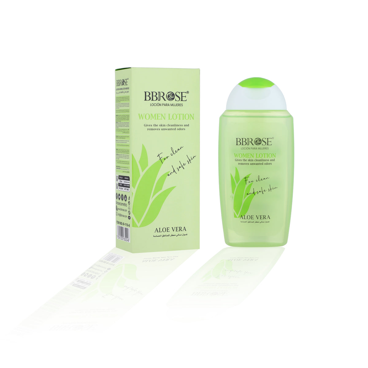 BBROSE Aloe Vera Women’s Intimate Cleansing Lotion – Freshness & Odor Care