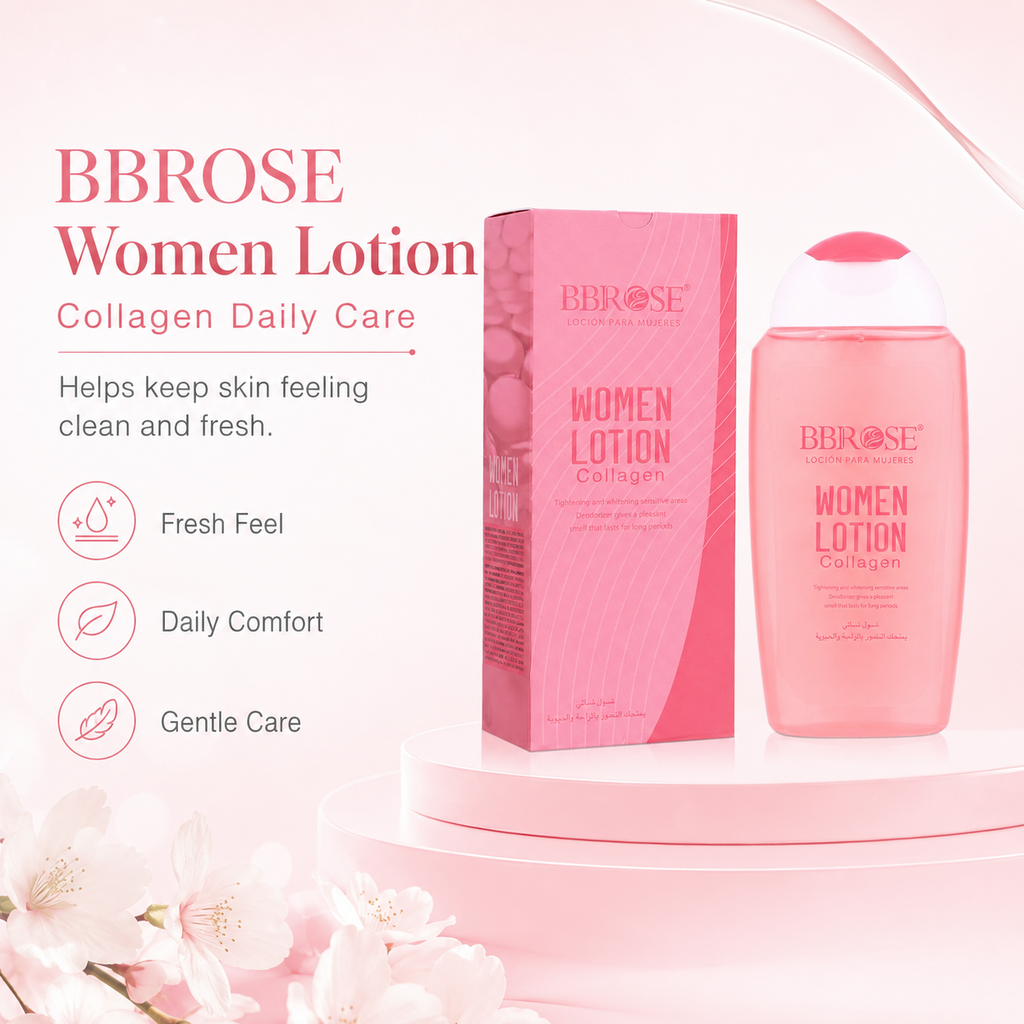 BBROSE Collagen Women’s Intimate Lotion – Cleansing, Freshening & Odor Care