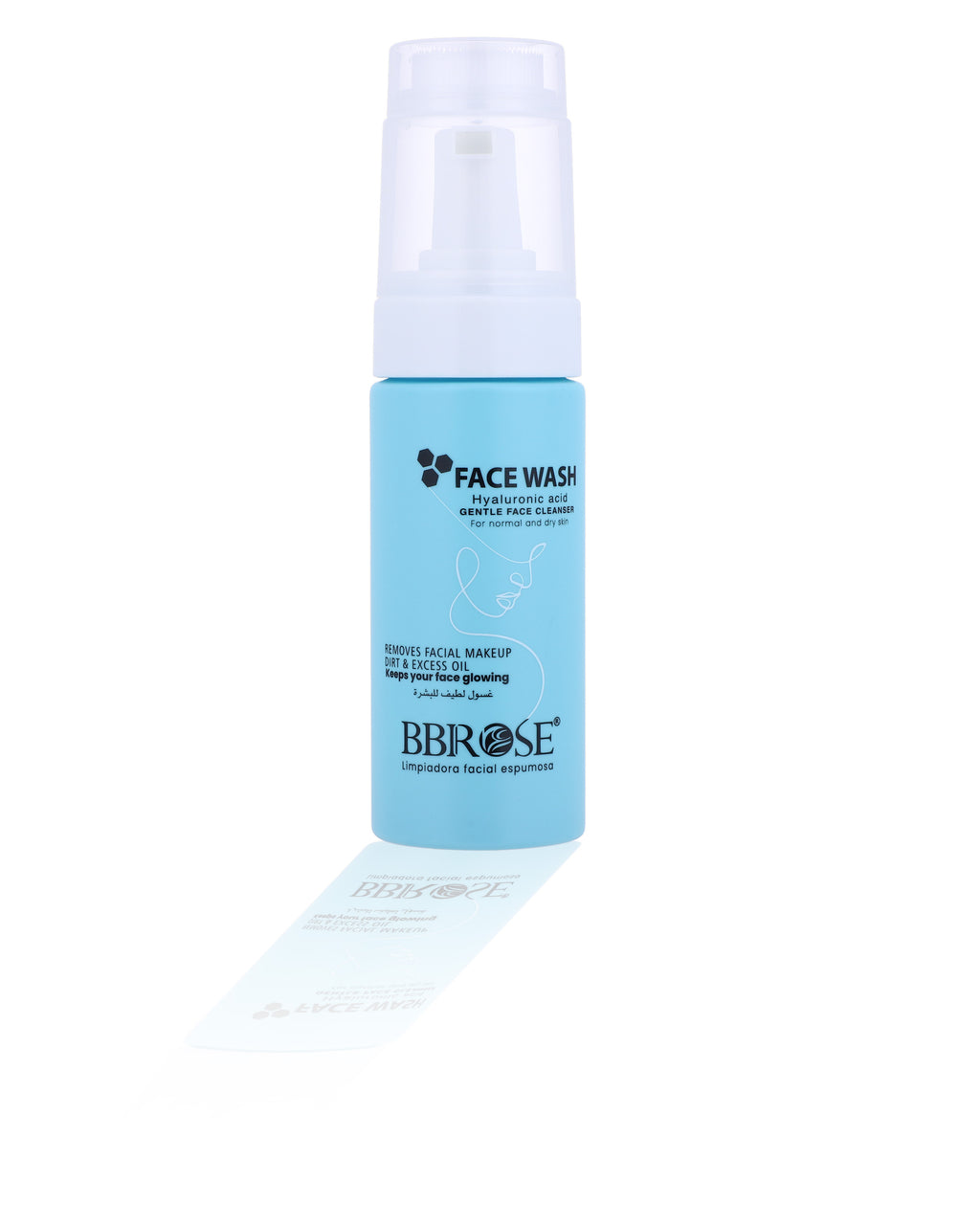 Hyaluronic Face Wash (150ml) | Hydrating & Moisturizing Cleanser | Gentle Daily Face Wash for Soft, Plump & Glowing Skin | Deep Cleansing with Hyaluronic Acid