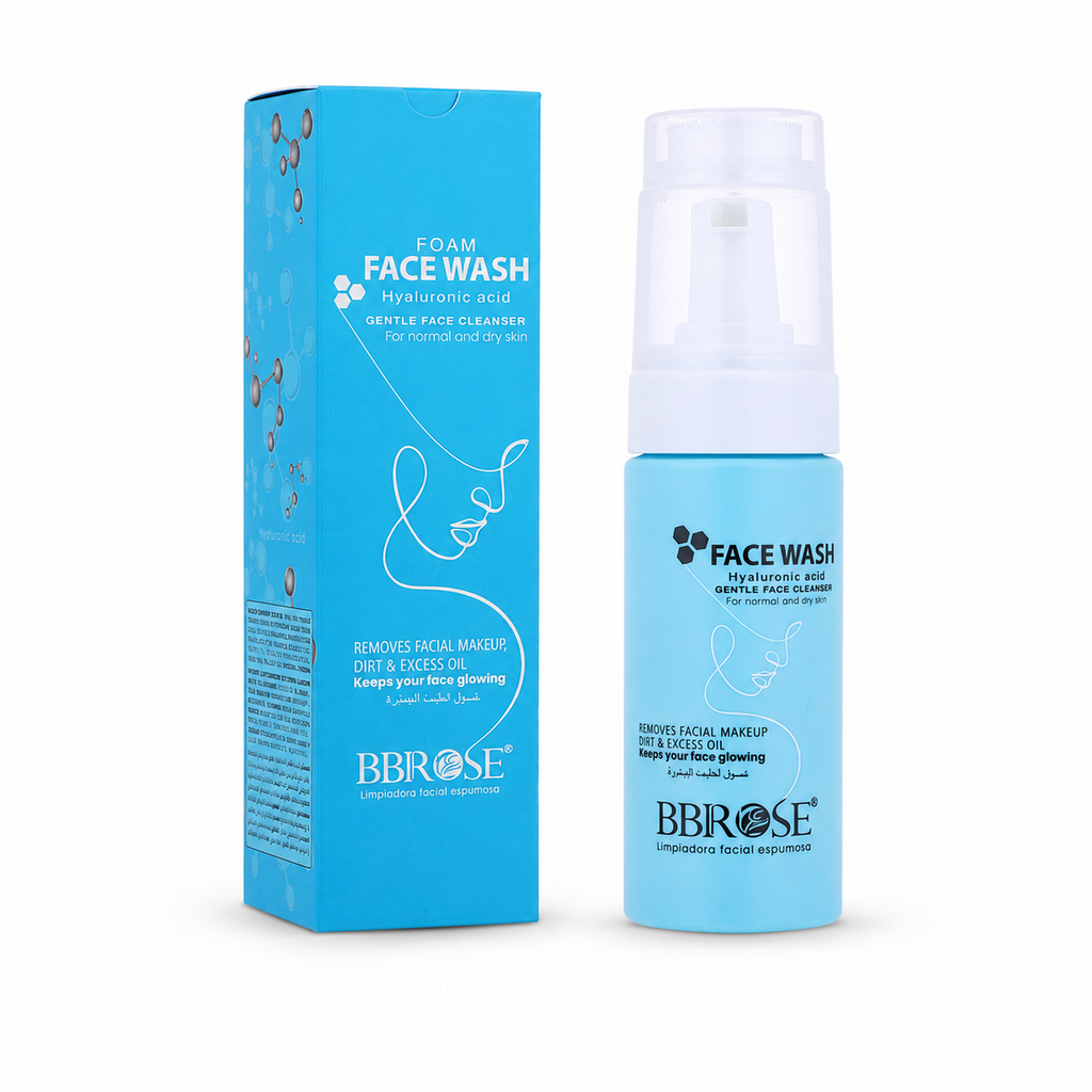 Hyaluronic Face Wash (150ml) | Hydrating & Moisturizing Cleanser | Gentle Daily Face Wash for Soft, Plump & Glowing Skin | Deep Cleansing with Hyaluronic Acid