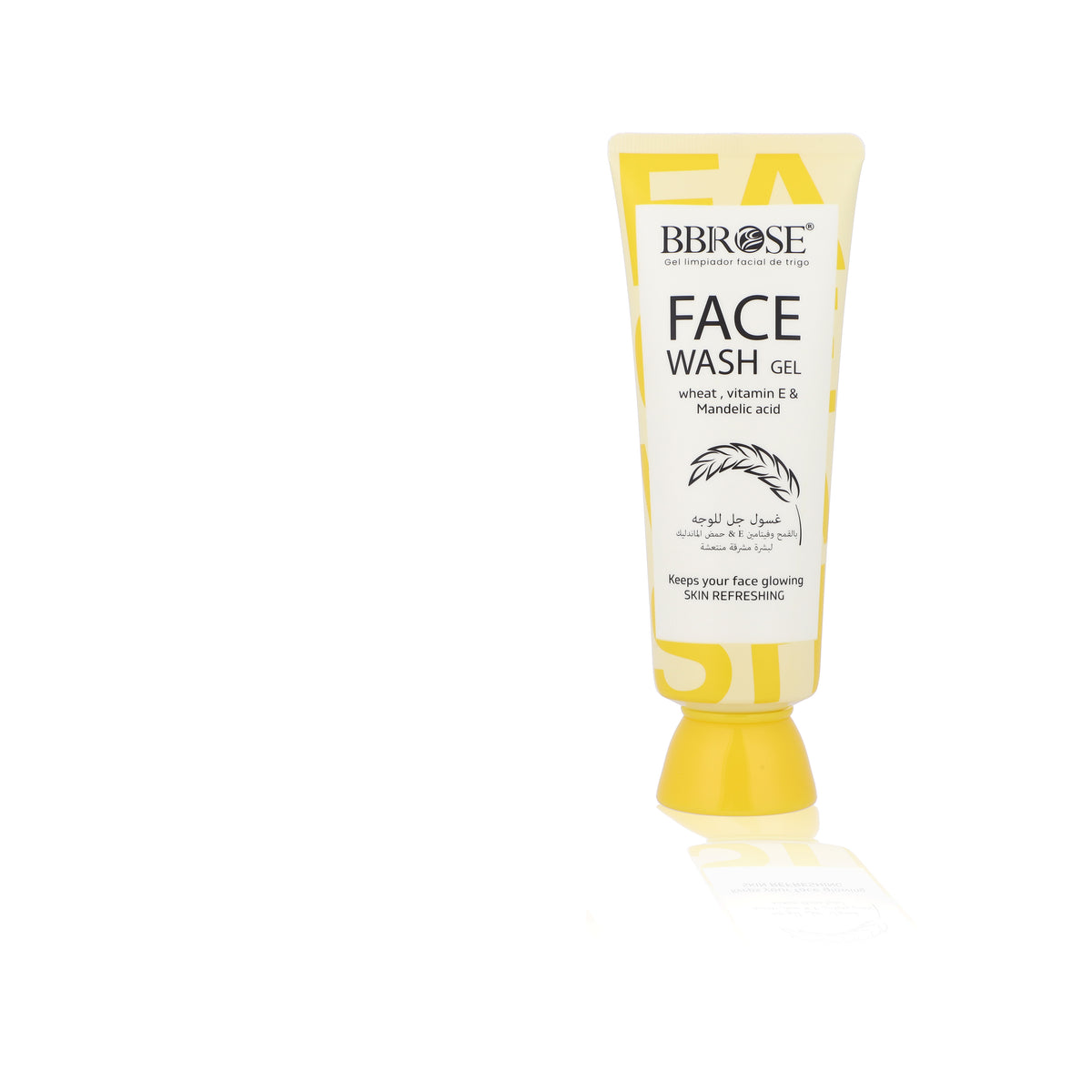 BBROSE Wheat, Vitamin E & Mandelic Acid Face Wash Gel