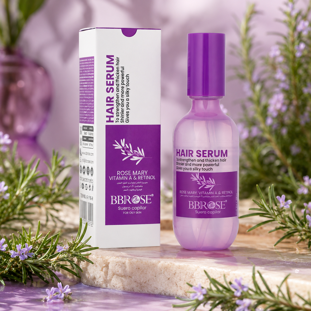 Rosemary Hair Serum (160ml) | Strengthens & Thickens Hair Naturally | Enhances Shine & Promotes Healthier Growth | Achieve Fuller, Stronger Hair