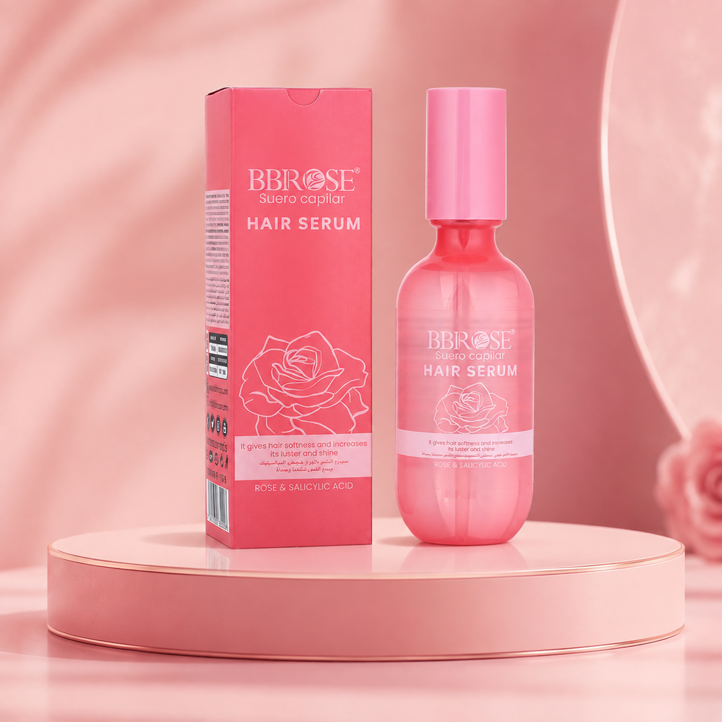 BBROSE Rose & Salicylic Acid Hair Serum – Softening and Shine-Enhancing Hair Care