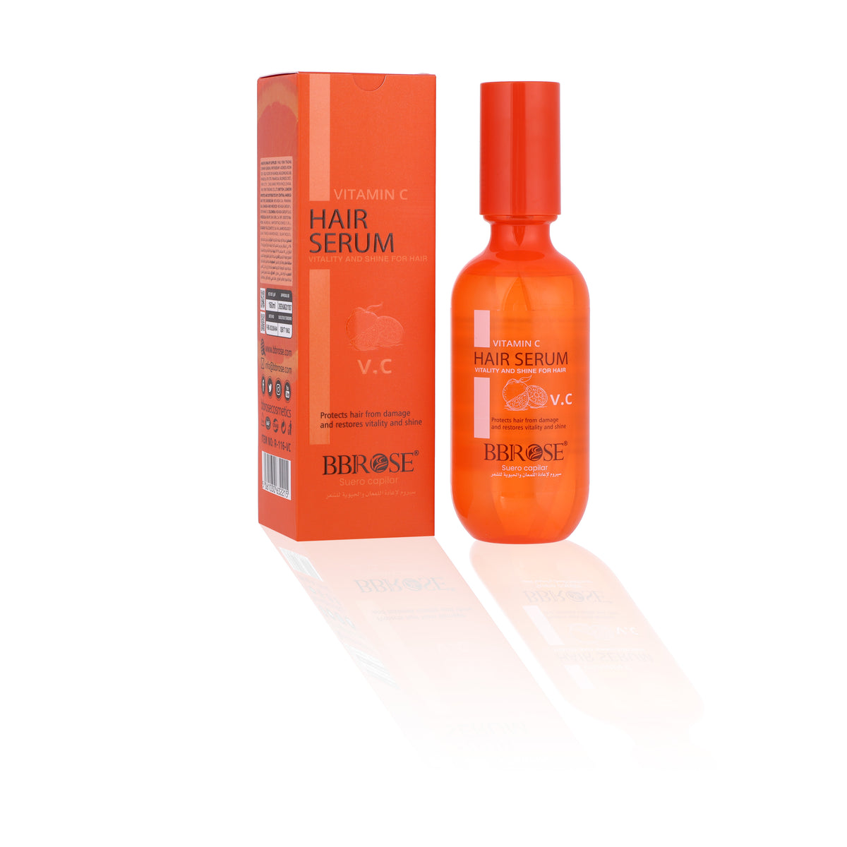 BBROSE Vitamin C Hair Serum – Damage Protection, Vitality & Shine