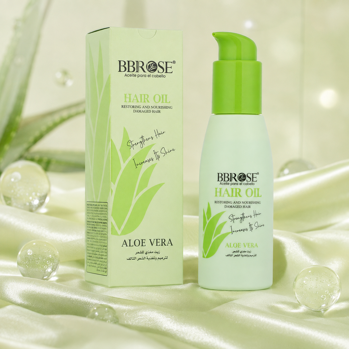 BBROSE Aloe Vera Restoring & Nourishing Hair Oil for Damaged Hair