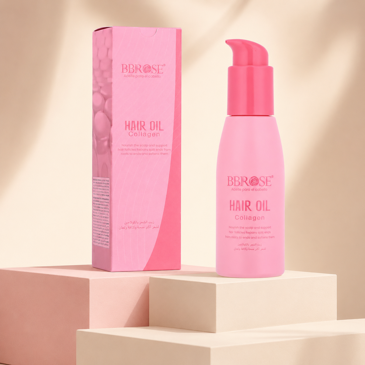 Rose And Salicylic Acid Hair Oil Relieve Dryness And Damage 100 ML