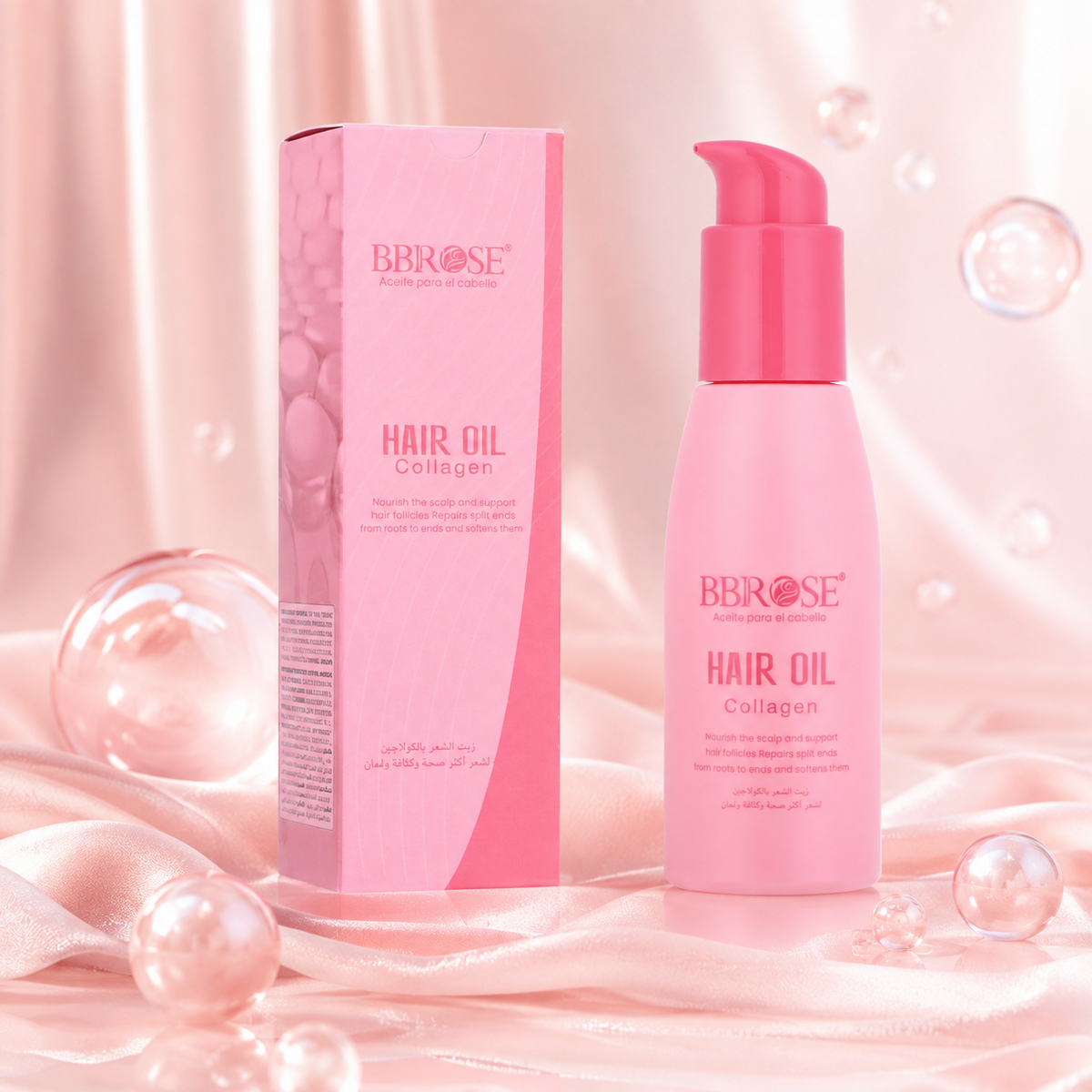 Rose And Salicylic Acid Hair Oil Relieve Dryness And Damage 100 ML