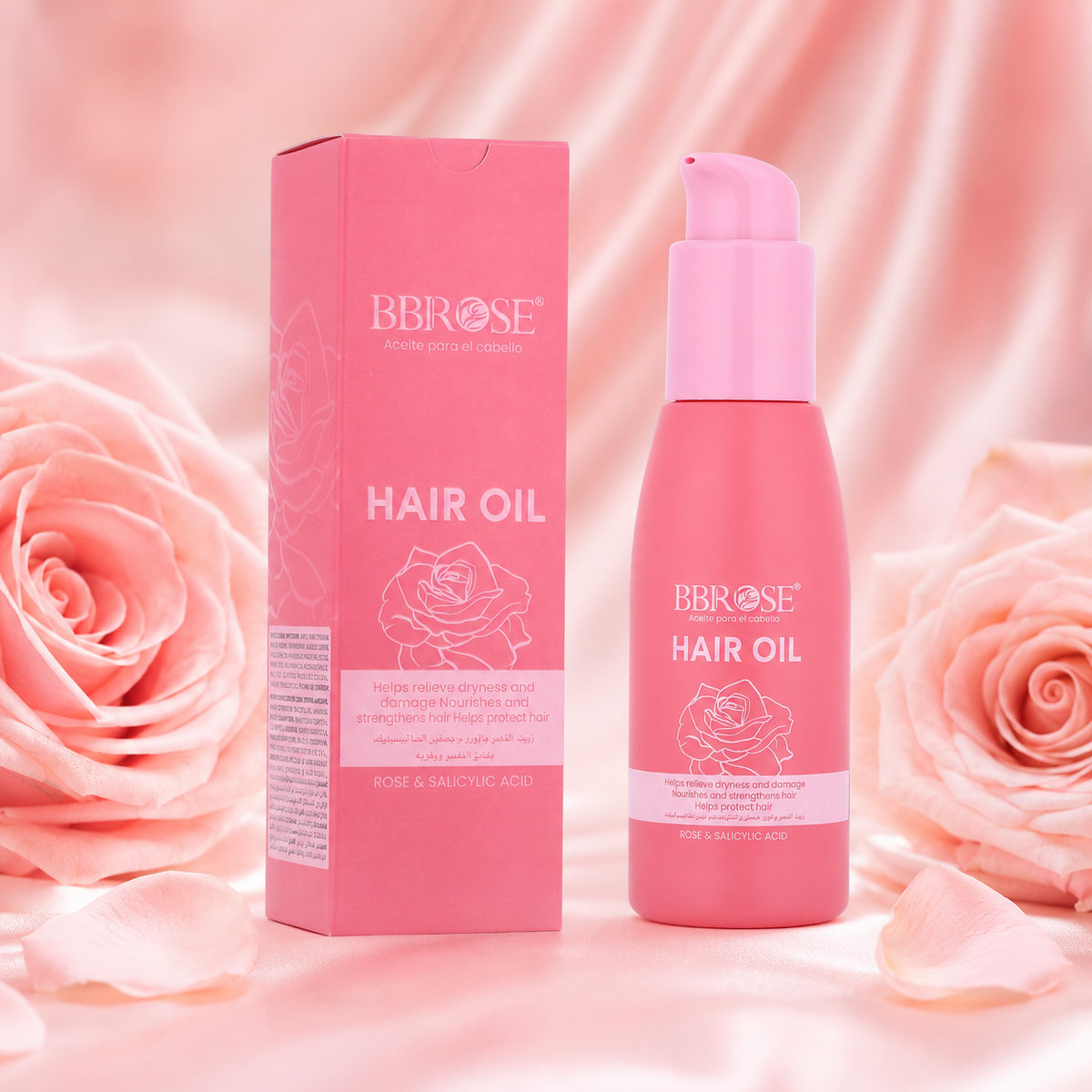 BBROSE Rose & Salicylic Acid Nourishing Hair Oil