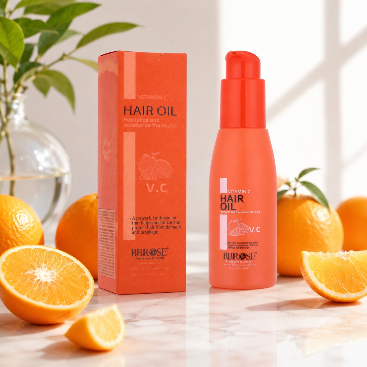 BBROSE Vitamin C Revitalizing & Moisturizing Hair Oil
