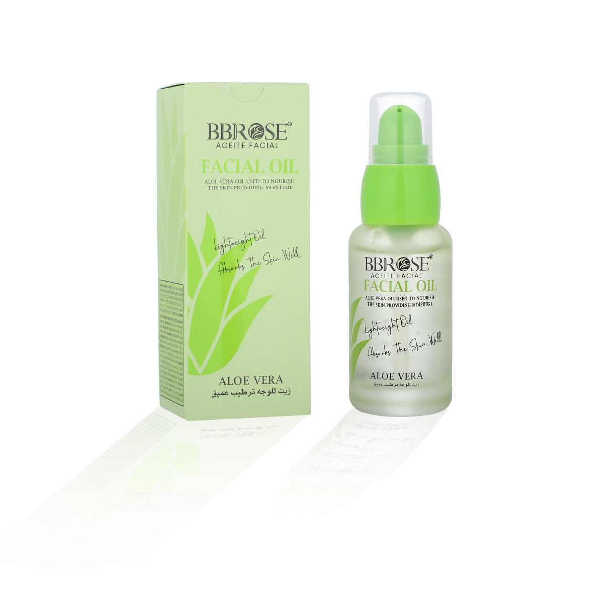 BBROSE Aloe Vera Facial Oil – Lightweight Nourishing and Moisturizing Face Oil