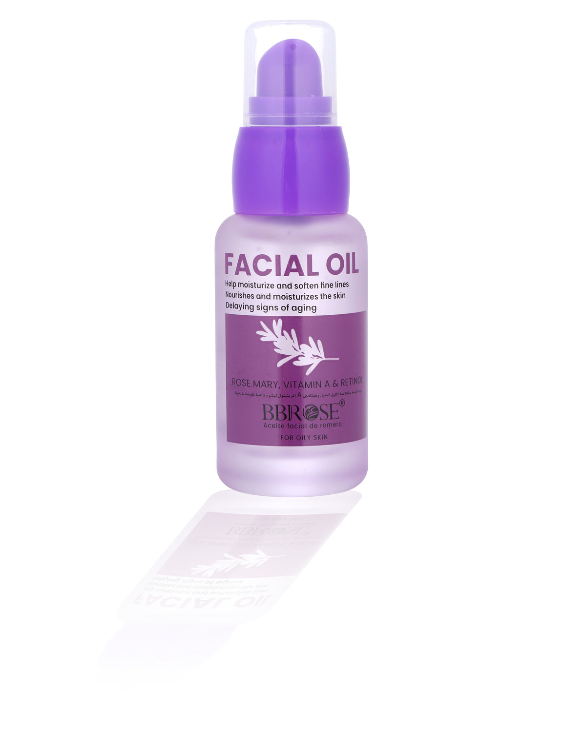 Rosemary Vitamin A Retinol Facial Oil 20ml – Hydrating Anti Aging Pore Refining Formula