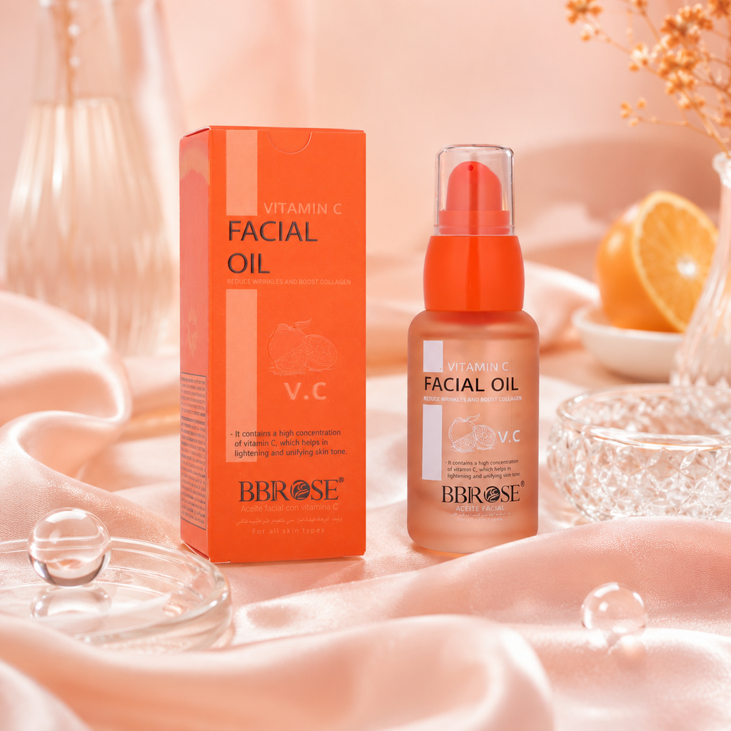 BBROSE Vitamin C Facial Oil – Brightening, Tone-Unifying and Anti-Wrinkle Face Oil