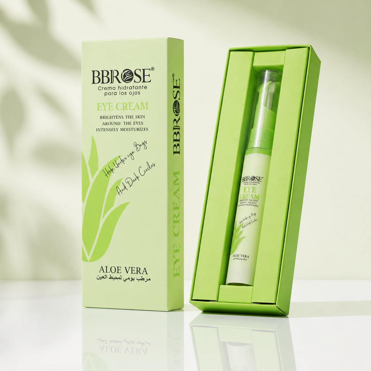 BBROSE Aloe Vera Eye Cream – Intensive Moisturizing Care for Eye Bags & Dark Circles