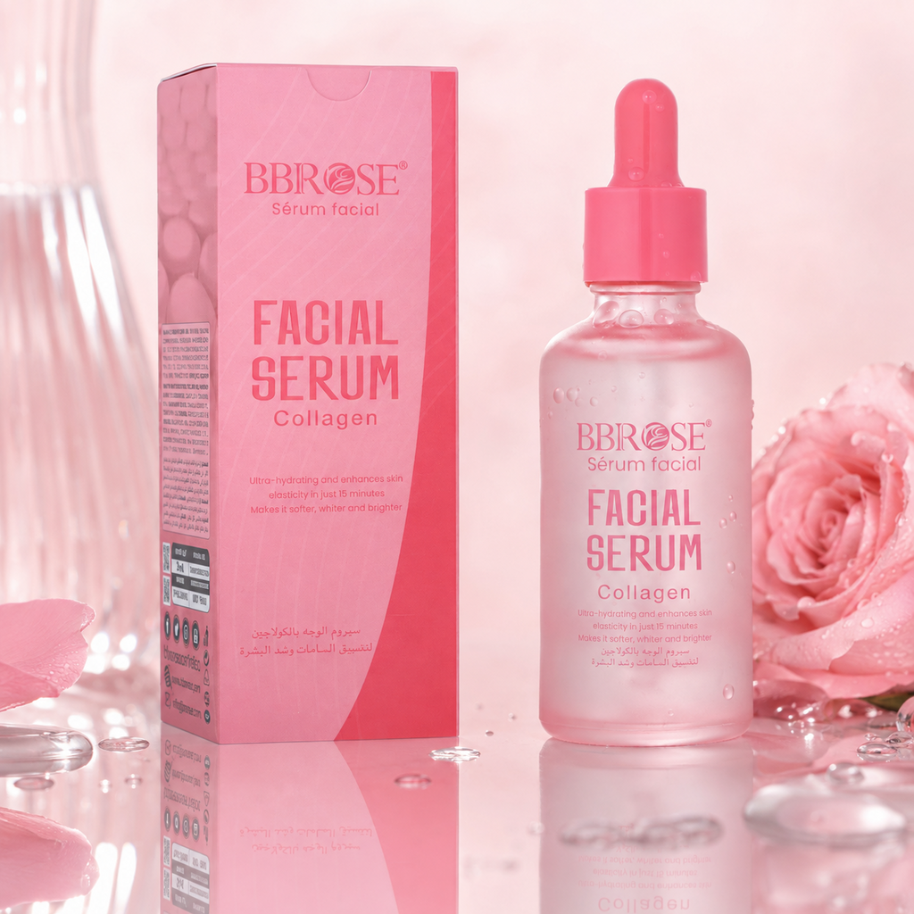 BBROSE Collagen Facial Serum – Ultra-Hydrating Brightening & Elasticity Care