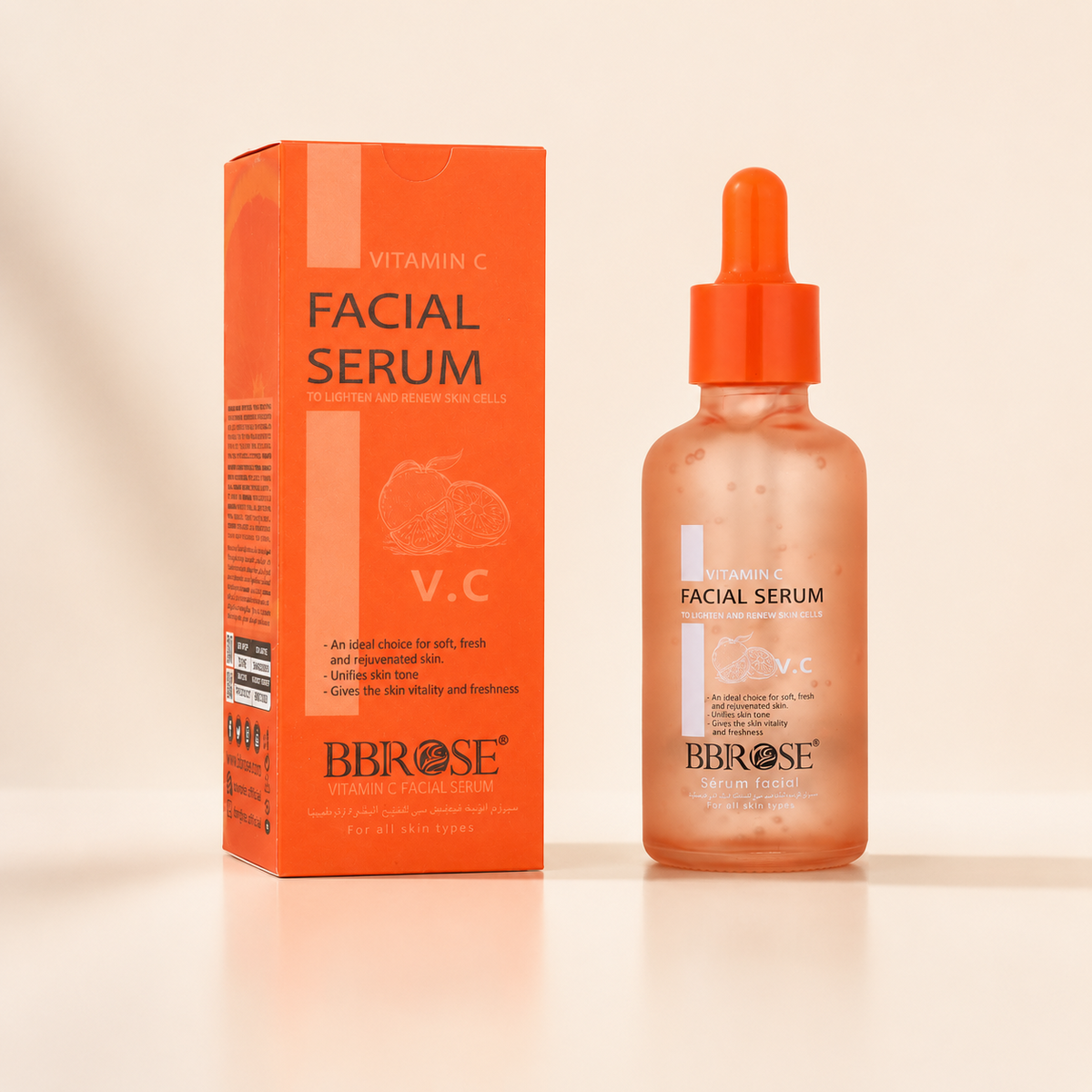 BBROSE Vitamin C Facial Serum – Brightening & Skin-Renewing Serum for All Skin Types