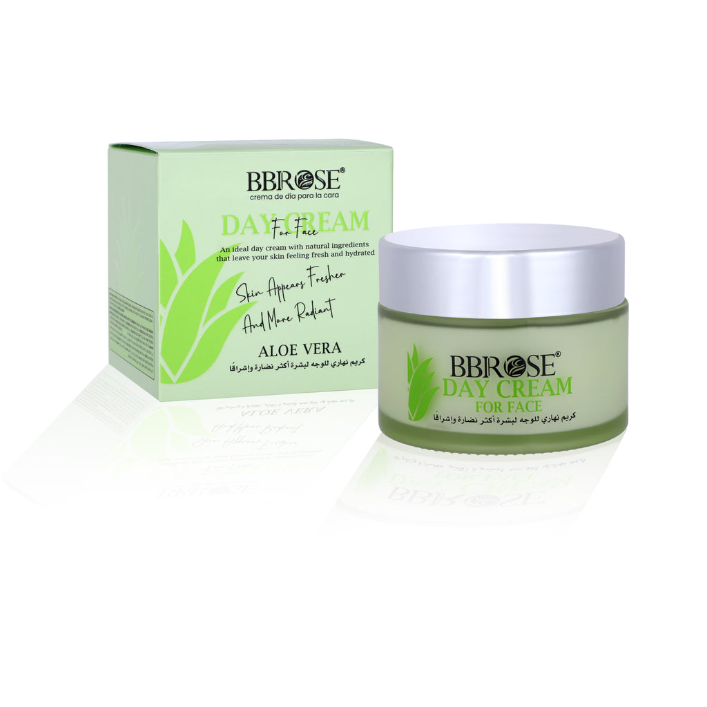 BBROSE Aloe Vera Day Cream for Face – Hydrating and Radiance-Enhancing Daily Moisturizer