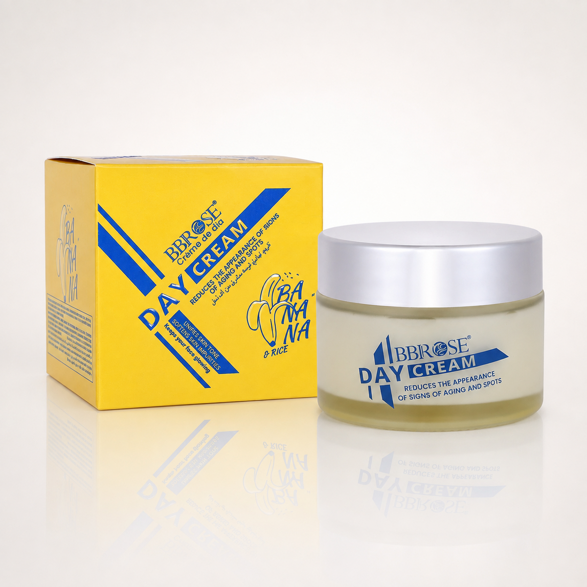 BBROSE Banana & Rice Day Cream – Brightening, Nourishing and Tone-Unifying Facial Moisturizer
