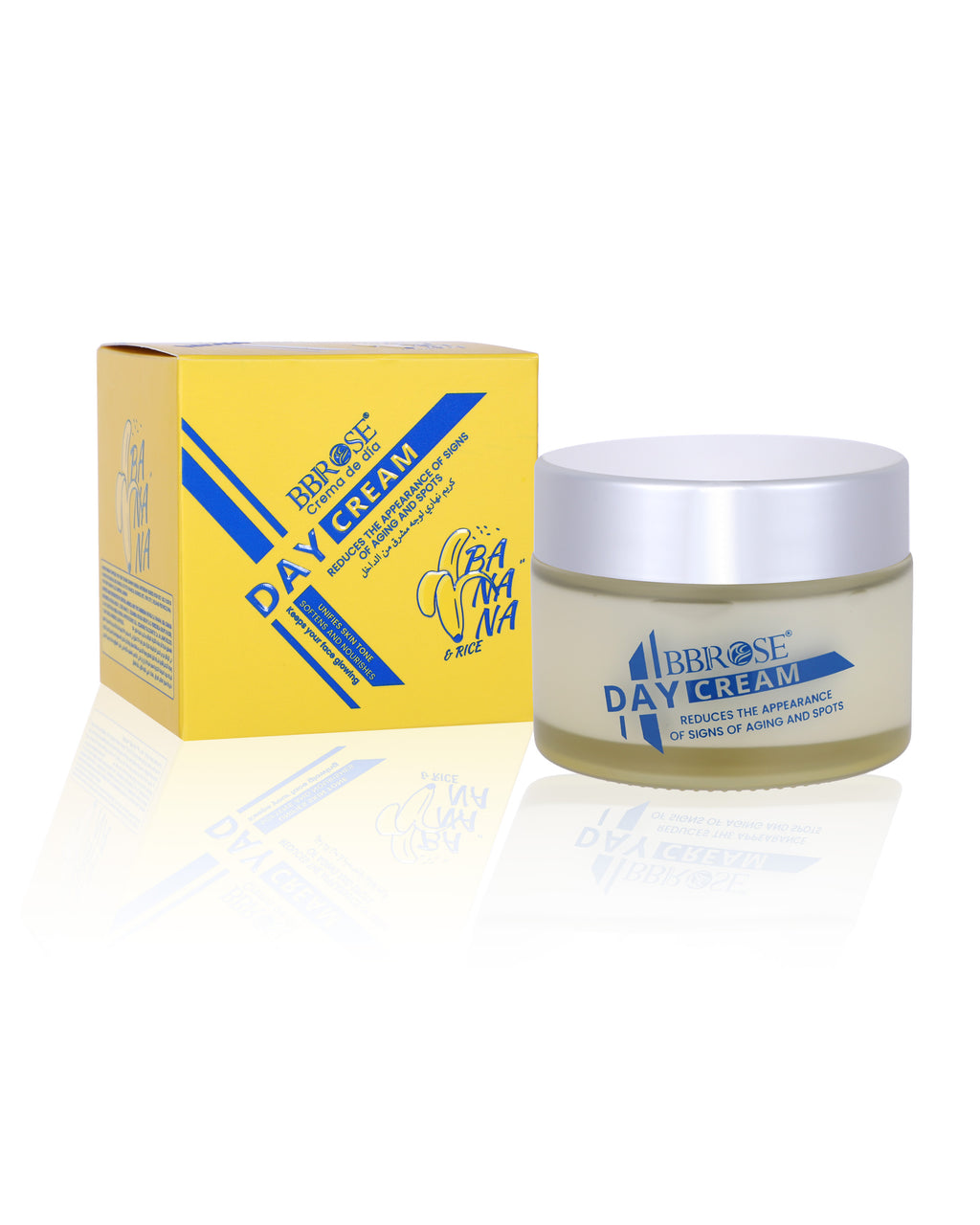 BBROSE Banana & Rice Day Cream – Brightening, Nourishing and Tone-Unifying Facial Moisturizer