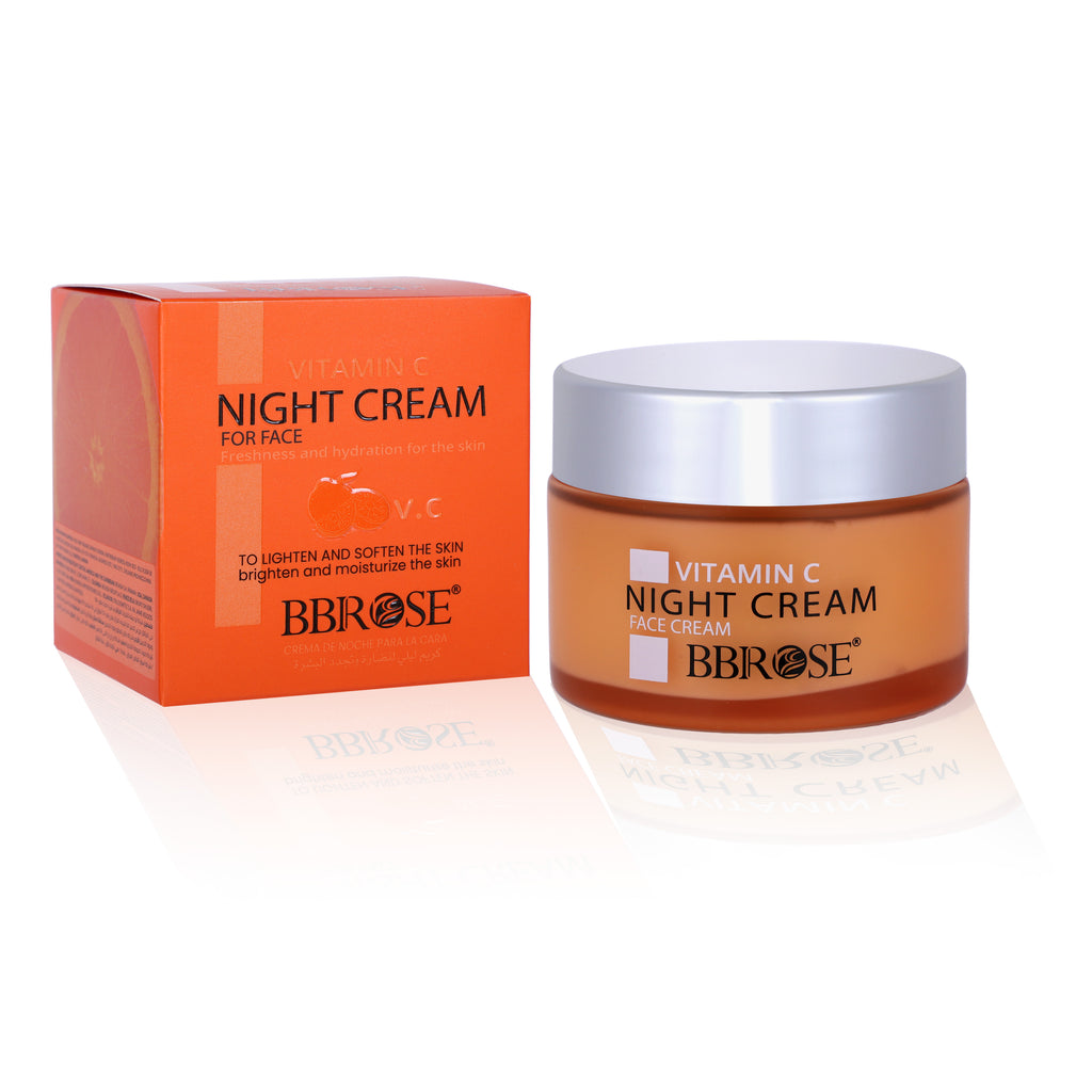 Vitamin C Night Cream (50ml) | Brightens & Hydrates Skin | Enhances Fairness & Softness | Deep Moisturization for a Radiant & Even-Toned Complexion