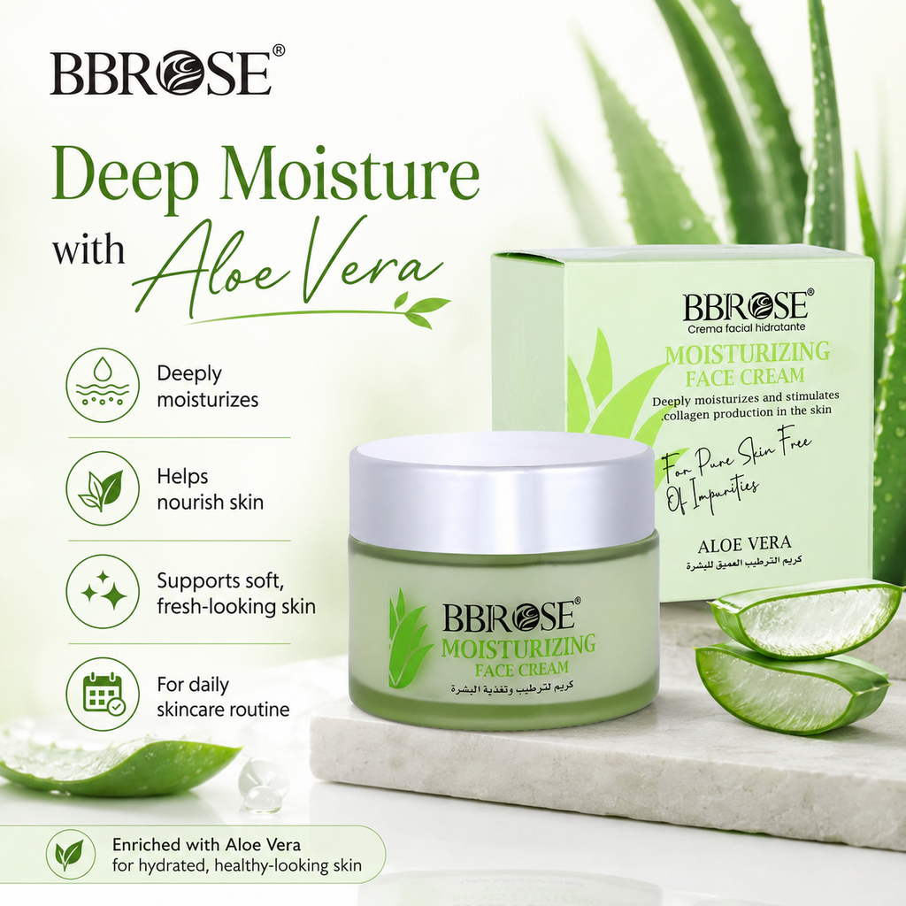 Aloe Vera Moisturizing Face Cream – Deep Hydration and Nourishing Facial Cream