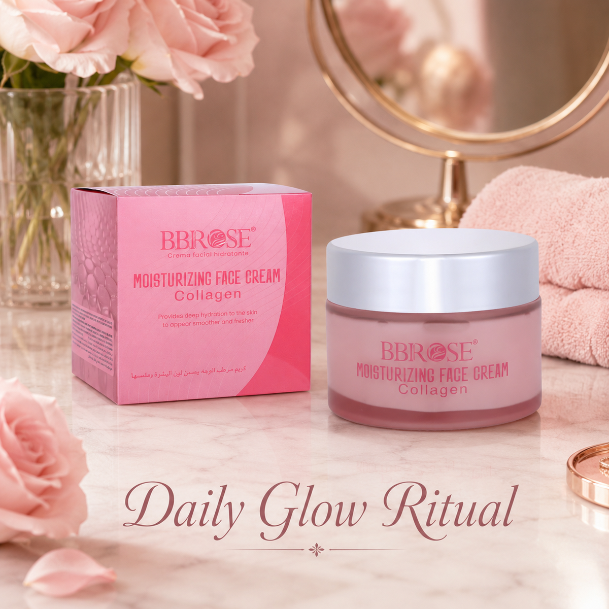 Collagen Moisturizing Face Cream – Deep Hydration for Smoother, Fresher-Looking Skin