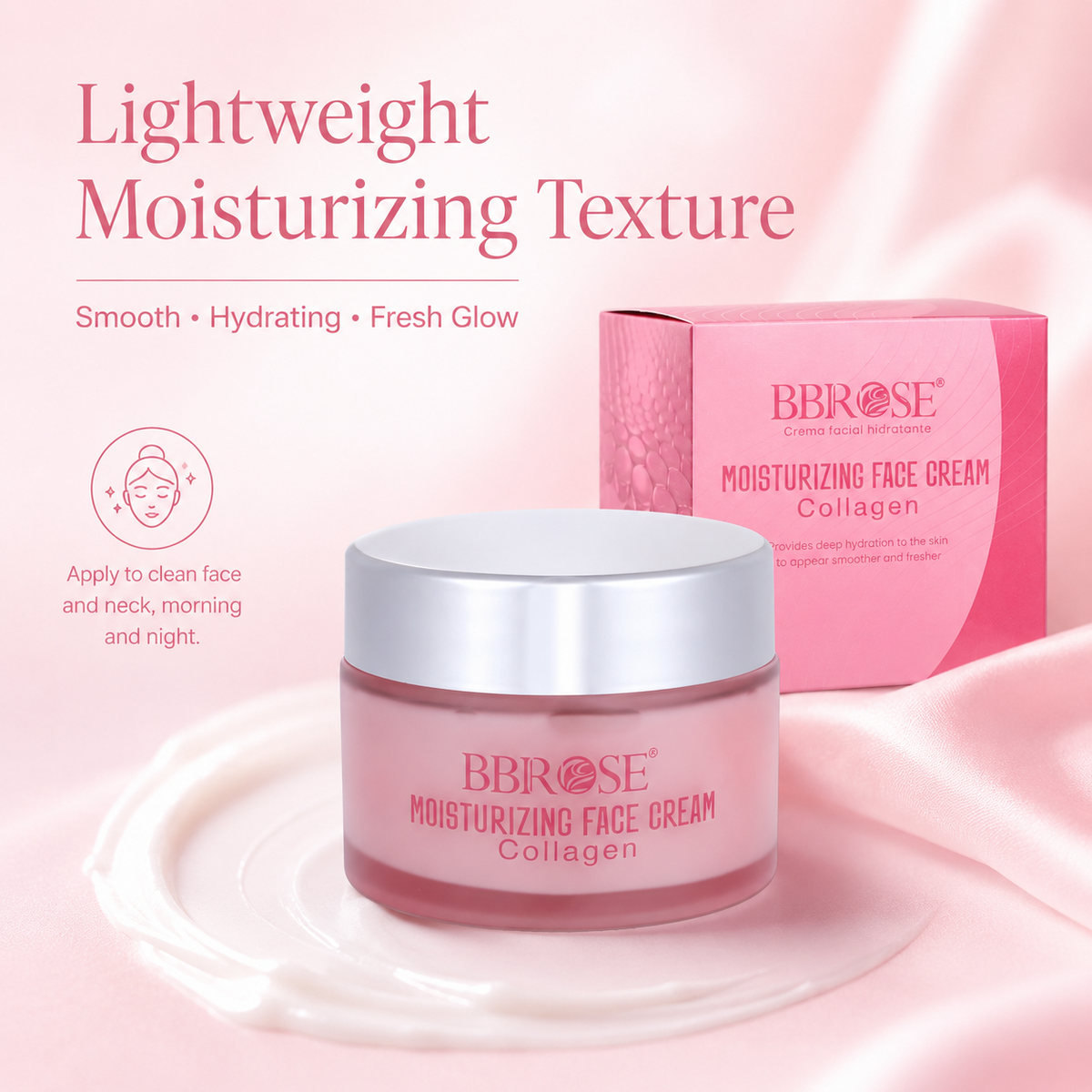 Collagen Moisturizing Face Cream – Deep Hydration for Smoother, Fresher-Looking Skin
