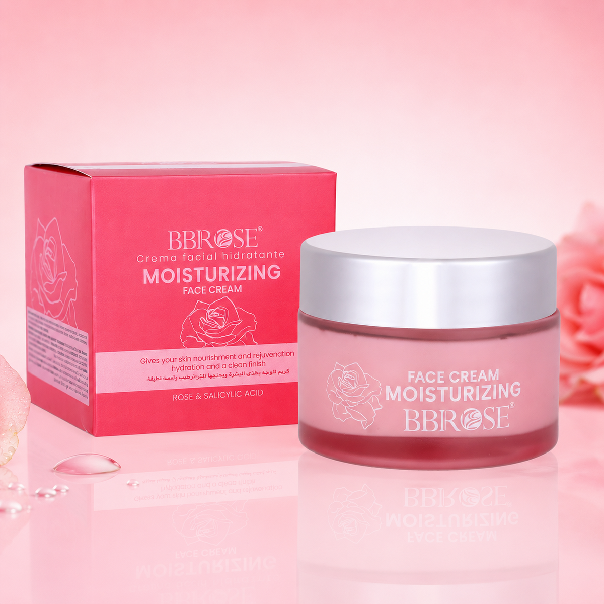 Rose & Salicylic Acid Moisturizing Face Cream