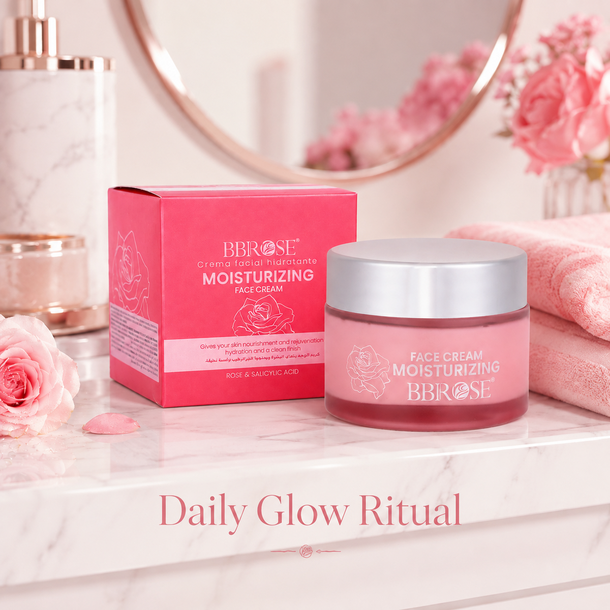 Rose & Salicylic Acid Moisturizing Face Cream