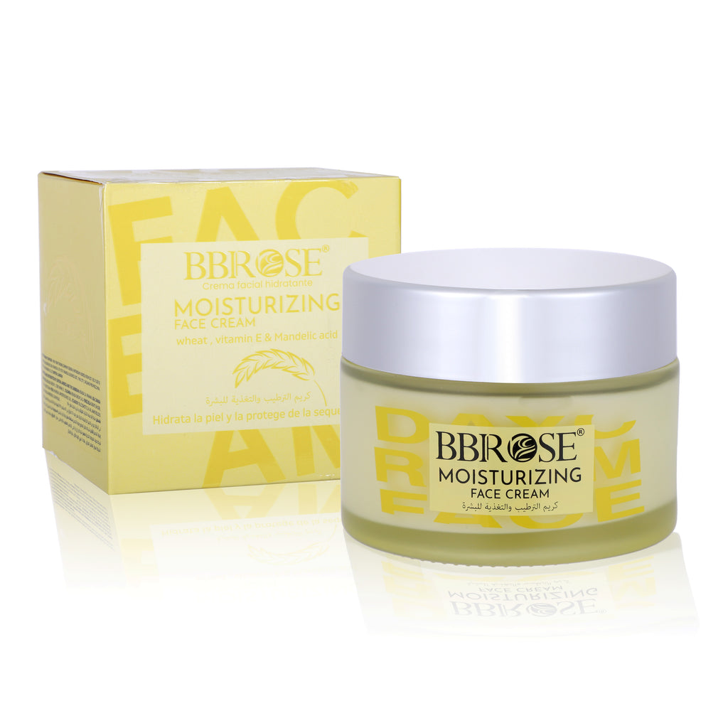 Wheat, Vitamin E & Mandelic Acid Moisturizing Face Cream – Hydrating and Nourishing Facial Cream