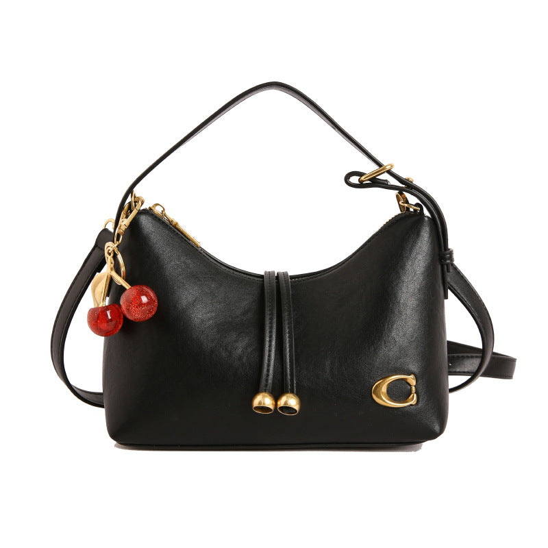 Modern Chic All-Season PU/Artificial Leather/Microfiber Leather Women's Crossbody Bags Other Bags | Color: Black | Image 2