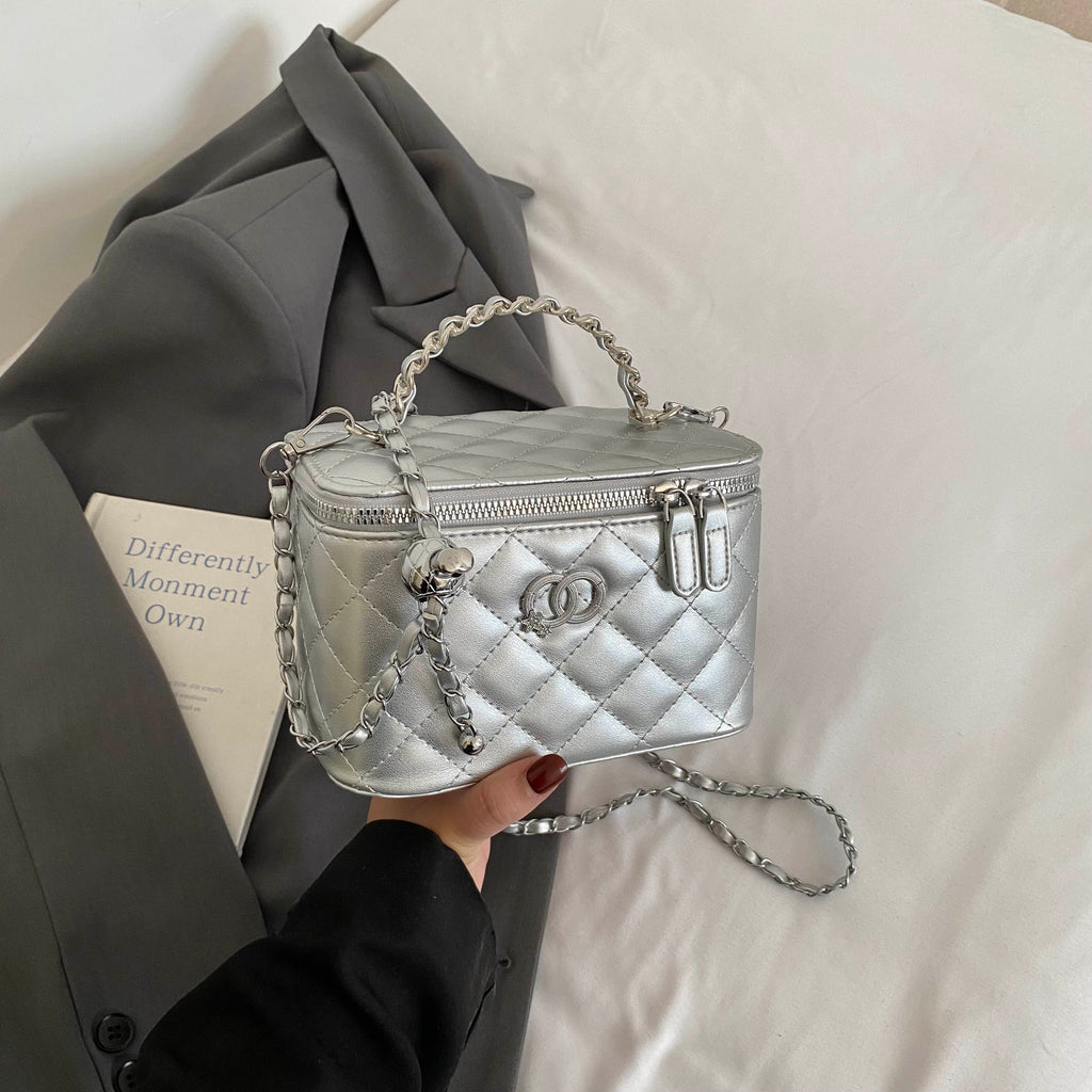 Modern Chic All-Season PU/Artificial Leather/Microfiber Leather Women's Crossbody Bags Box Bags | Color: Style 2 | Image 1