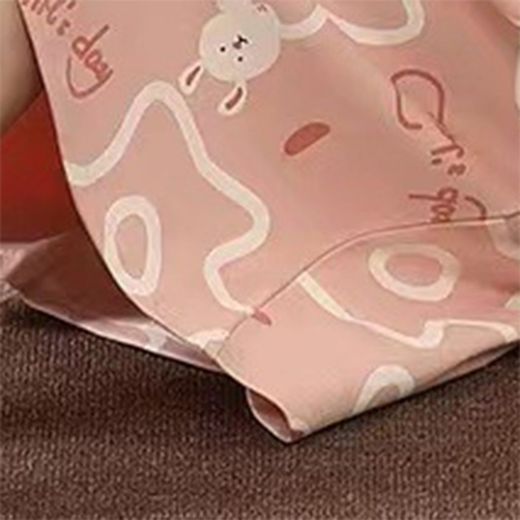 Sweet & Cute Summer Women 's Short  Sleeve Sleep Dress | Color: Style 9 | Image 3