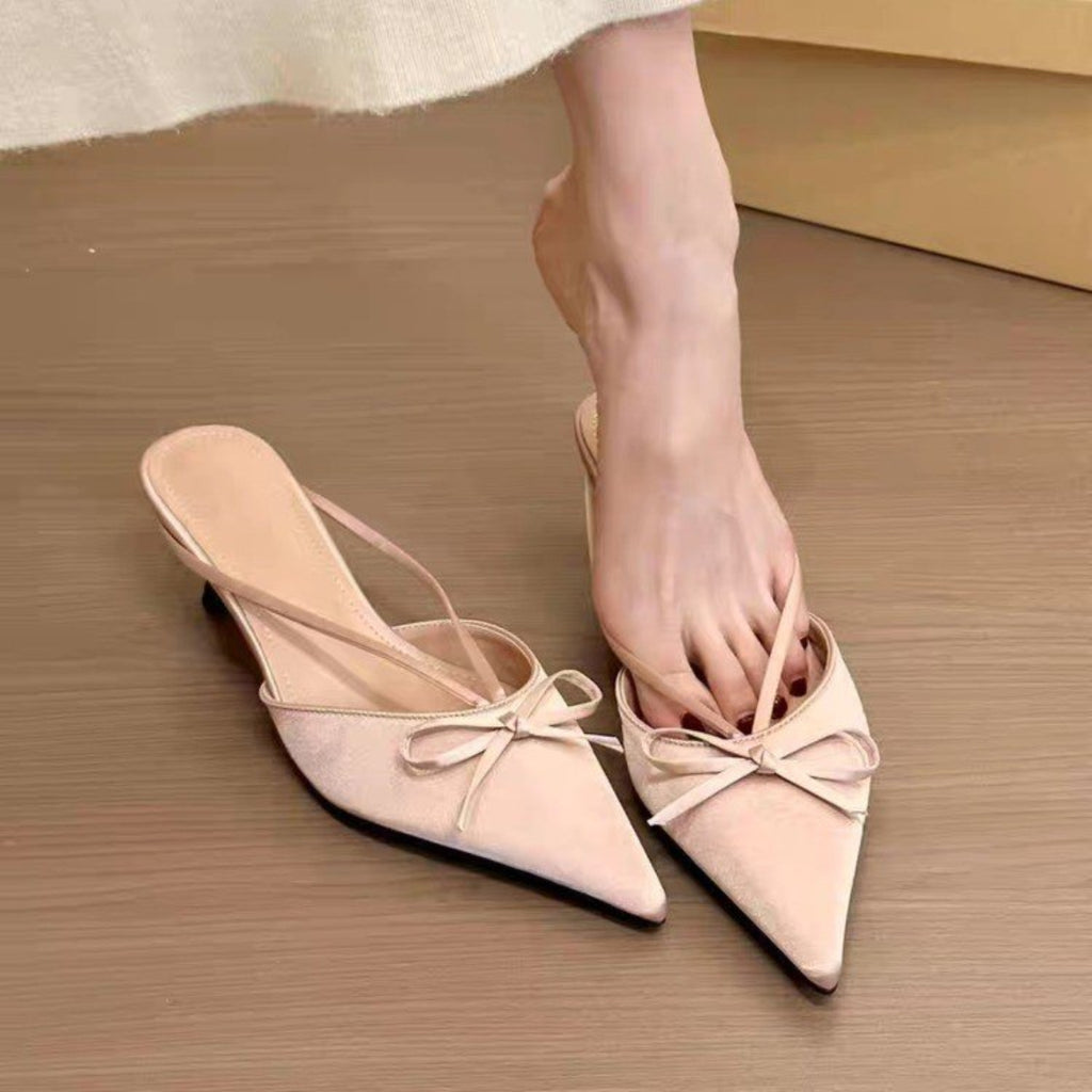Modern Chic All-Season PU/Artificial Leather/Microfiber Leather Women's Wedge Sandals | Color: Pink | Image 2