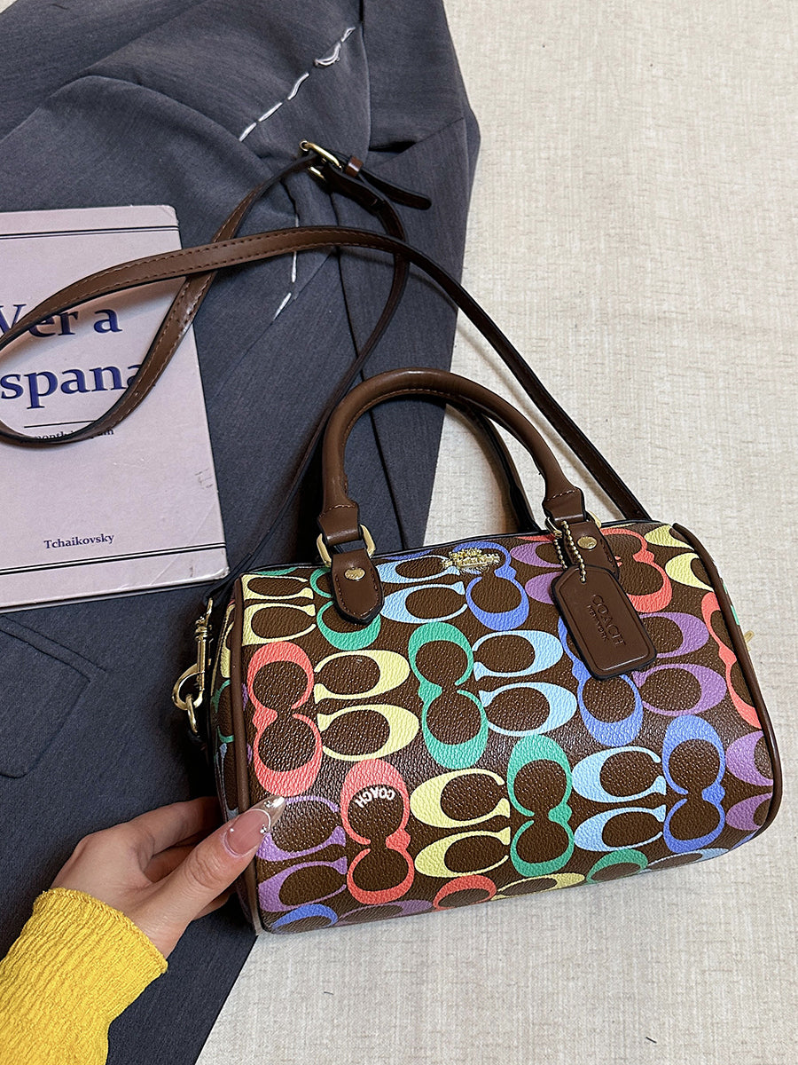 Modern Chic All-Season PU/Artificial Leather/Microfiber Leather Women's Handbags Other Bags | Color: Coffee | Image 2