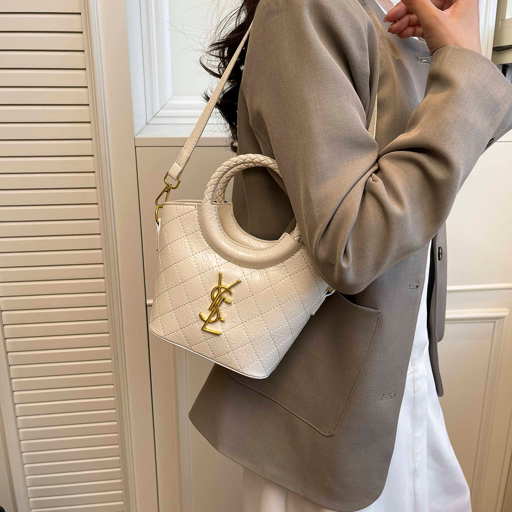 Modern Chic All-Season PU/Artificial Leather/Microfiber Leather, Cloth / Textile Women's Handbags Other Bags | Color: White | Image 2