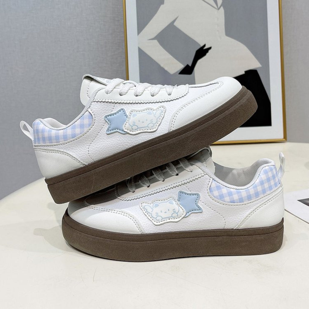 Modern Chic All-Season Others Women's Skate Shoes | Color: Blue | Image 3