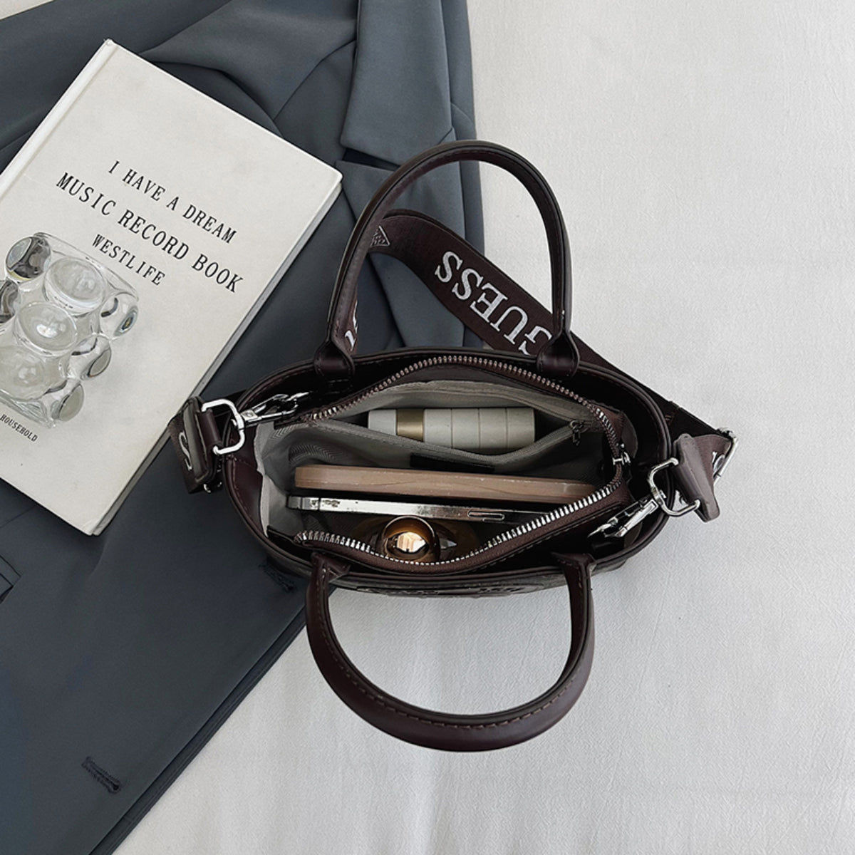 Modern Chic All-Season PU/Artificial Leather/Microfiber Leather, Cloth / Textile Women's Crossbody Bags Other Bags | Color: Style 1 | Image 1