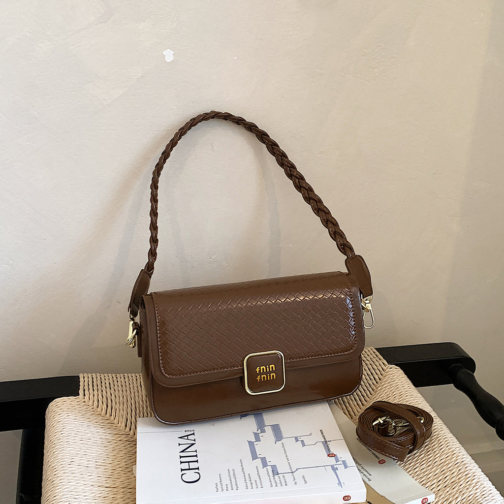 Modern Chic All-Season PU/Artificial Leather/Microfiber Leather Women's Handbags Other Bags | Color: Brown | Image 1