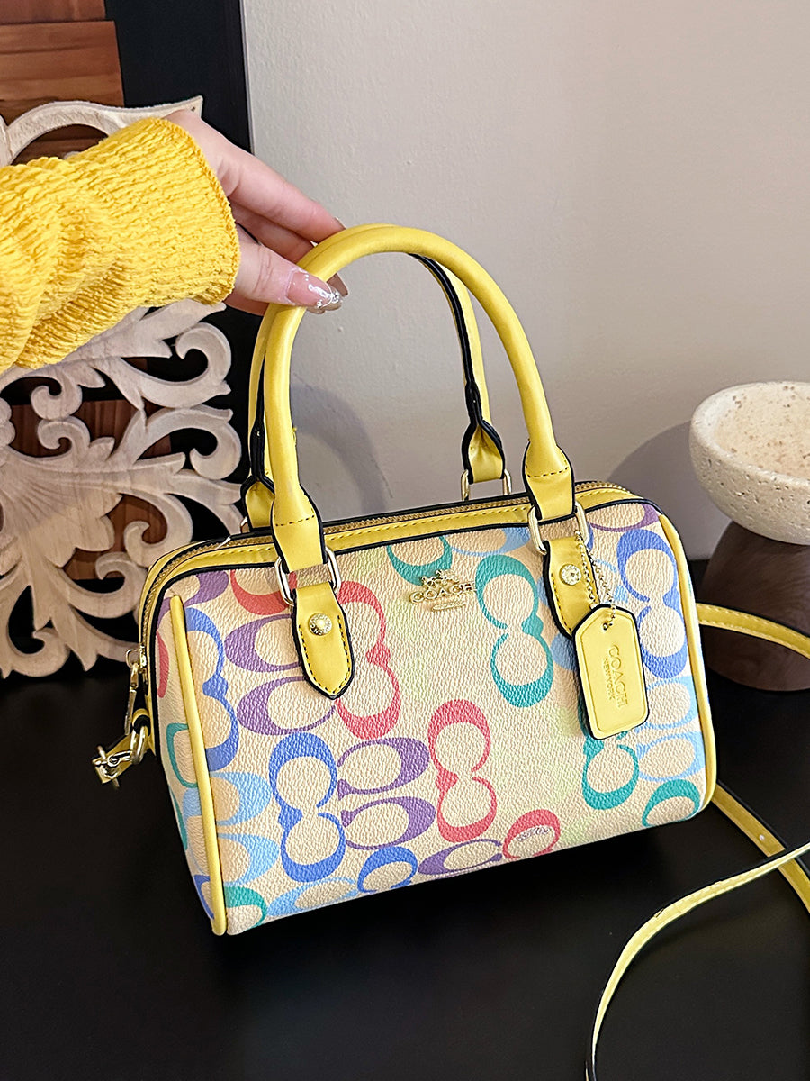 Modern Chic All-Season PU/Artificial Leather/Microfiber Leather Women's Handbags Other Bags | Color: Yellow | Image 1