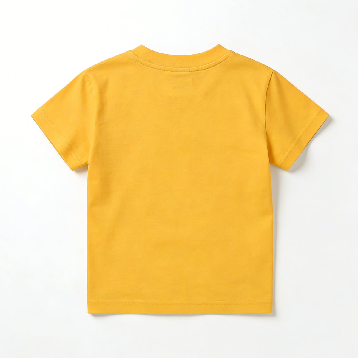 Modern Chic All-Season Casual Sporty Summer Unisex Kids' T-Shirt, Ages 2-9 | Color: Yellow | Image 3