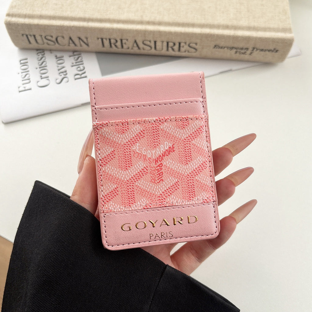 Modern Chic All-Season PU/Artificial Leather/Microfiber Leather Women's Functional Bags Card Pack | Color: Pink | Image 3