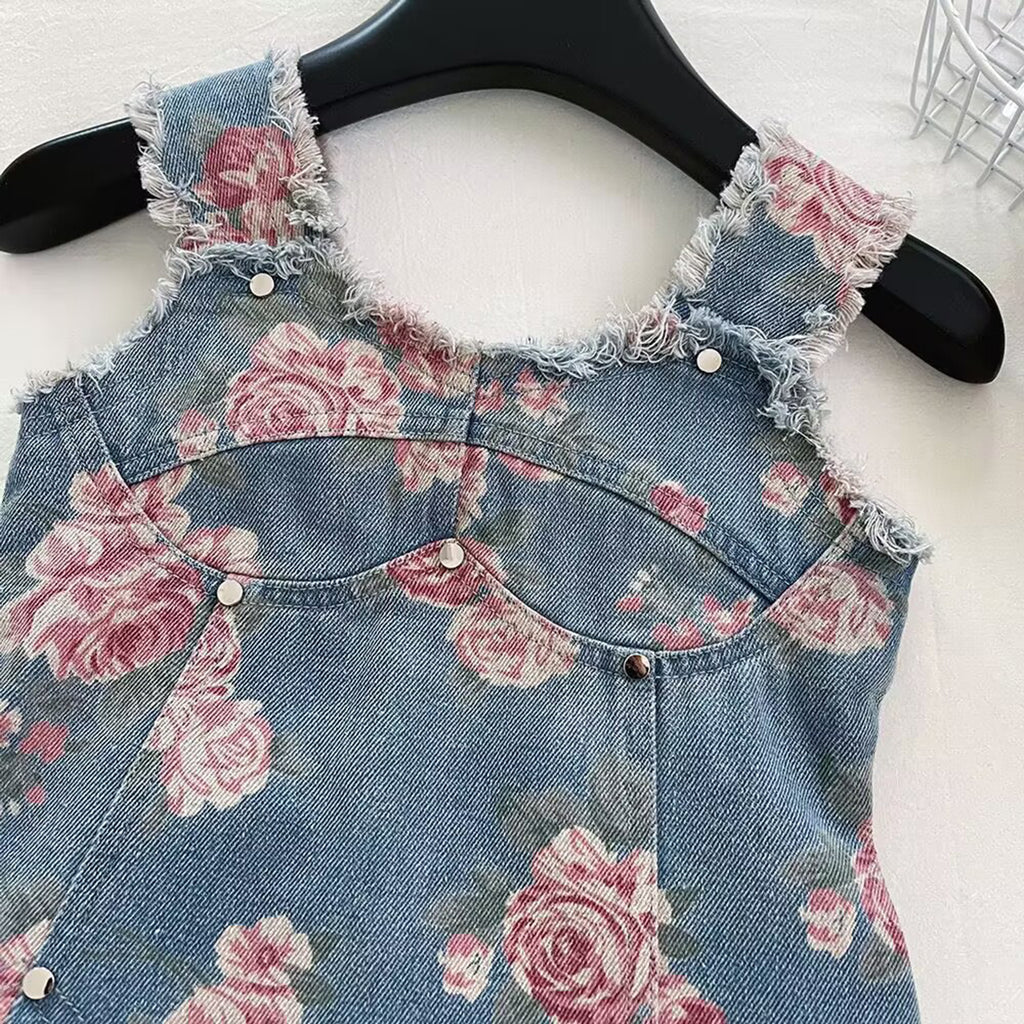 Sweet & Cute Summer 2-Piece Girls' Pants Suit, Ages 2-7 | Color: As the Picture | Image 3