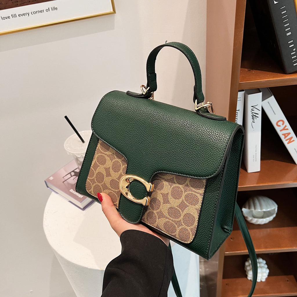 Modern Chic All-Season PU/Artificial Leather/Microfiber Leather Women's Crossbody Bags Other Bags | Color: Green | Image 3