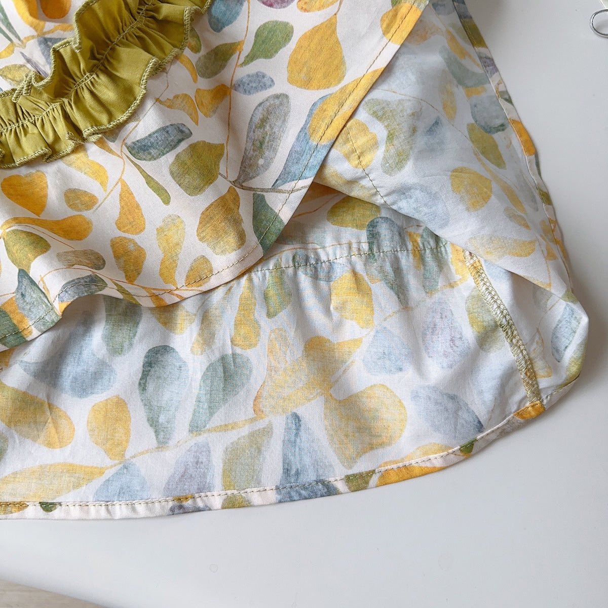 Sweet & Cute Summer 2-Piece Girls' A-Line Dress, Ages 2-9 | Color: Yellow | Image 3