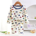 Minimalist Winter 2-Piece Unisex Kids' Pajama Set, Ages 2-7 | Color: Style 1 | Image 1