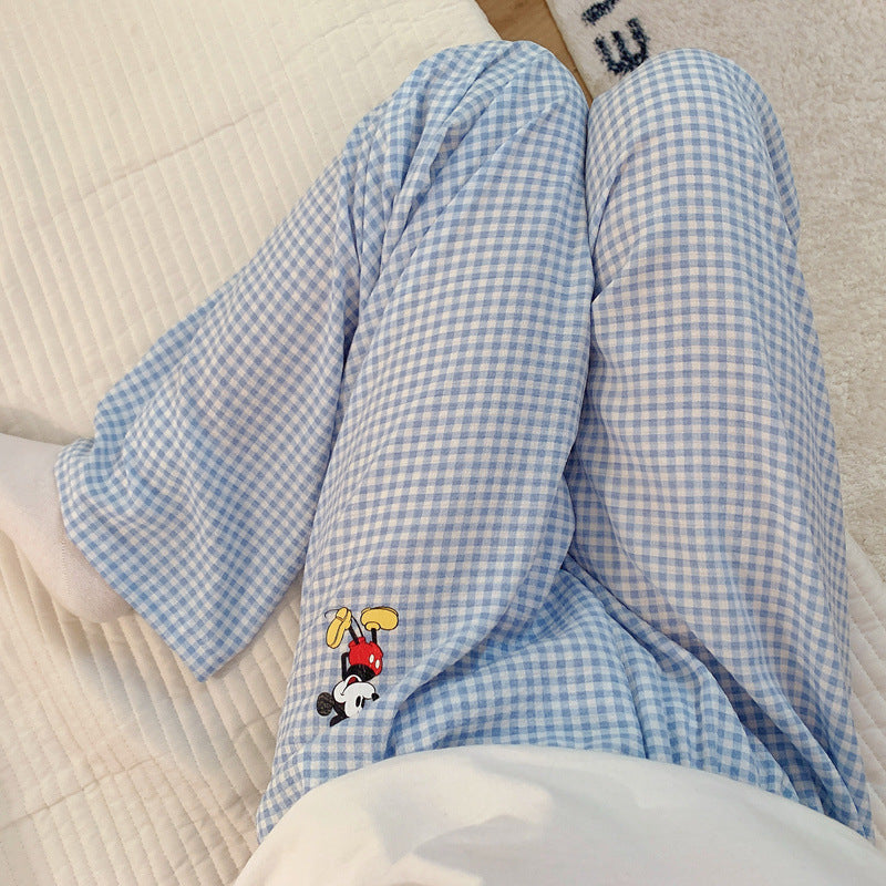 Minimalist All-Season Women 's Sleep Bottom | Color: Style 6 | Image 1